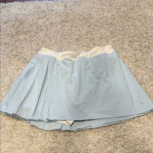 Like New! Lululemon size 12 Light Blue Skort